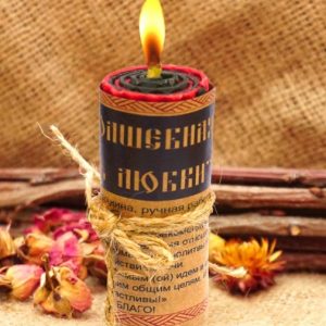 Чарівна свічка Спіраль Кохання