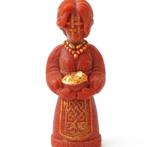 Свічка Грошова Мотанка Червона