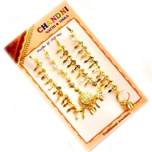 Набір прикрас для обличчя Chandni natth tikka