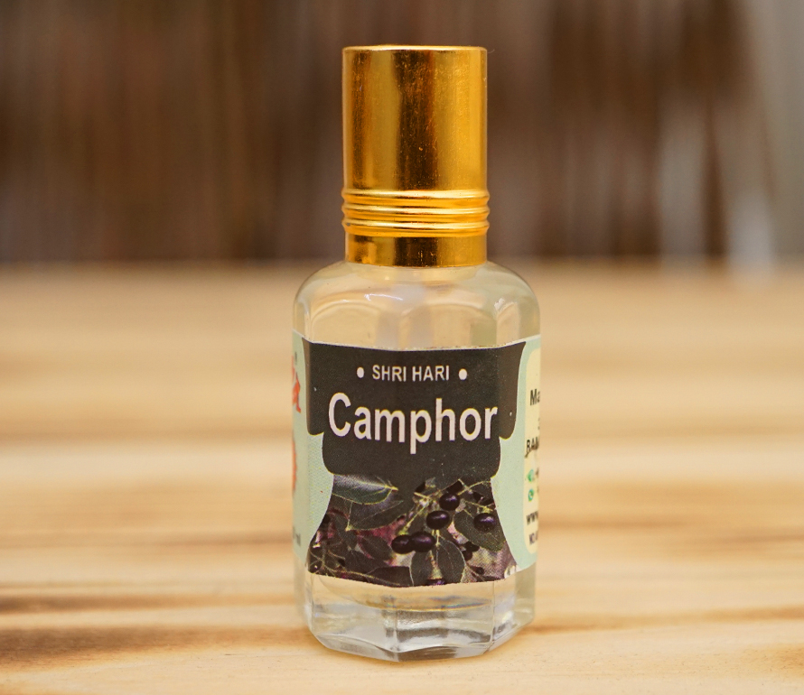 Парфумерна олія Камфора Вриндаван Camphor Oil 10ml.