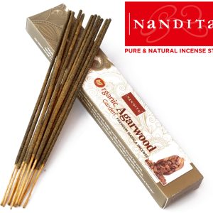 Ароматичні палички Агарове дерево Nandita Organic Agarwood