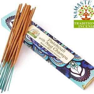 Ароматичні палички Пачулі Наг Чампа Namaste India Patchouli Nag Champa