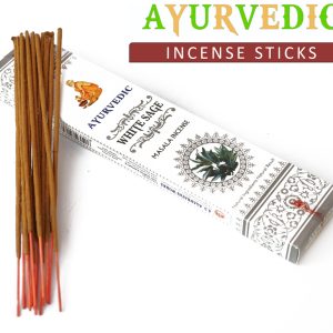 Ароматичні палички Біла шавлія Ayurvedic White Sage