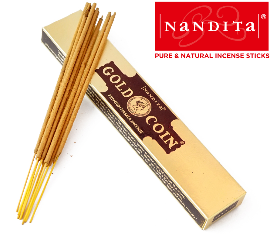 Ароматичні палички Золота Монета Nandita Gold Coin