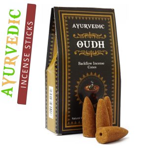 Ароматичні конуси Уд Ayurvedic BACK FLOW Oudh