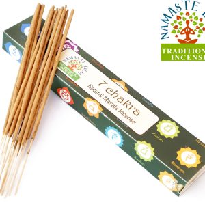 Ароматичні палички Сім чакр Namaste India 7 chakra