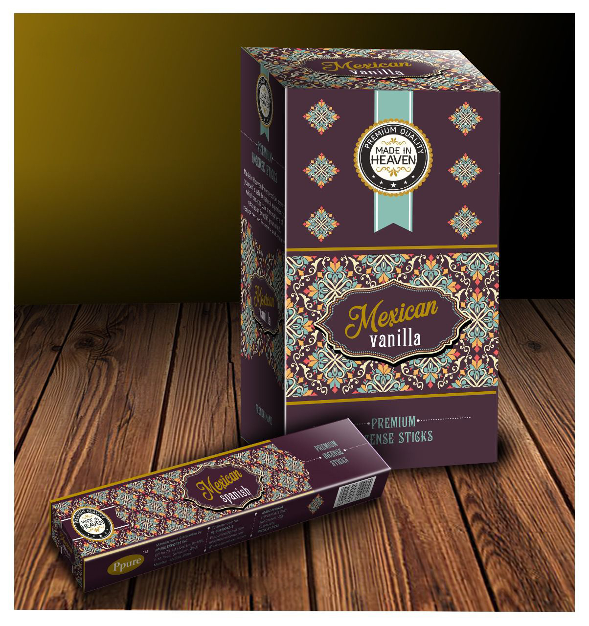 Ароматичні палички Мексиканська ваніль Made in Heaven Mexican Vanilla — изображение 4