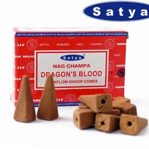 Ароматичні конуси Кров дракона Satya Back Flow cones DRAGON'S BLOOD