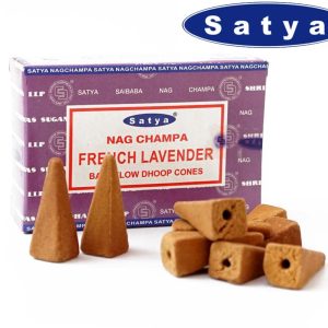 Ароматичні конуси Французька лаванда Satya Back Flow cones FRENCH LAVENDER