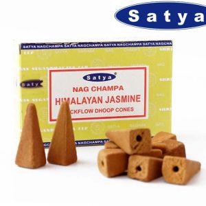 Ароматичні конуси Гімалайський жасмин Satya Back Flow cones HIMALAYAN JASMINE