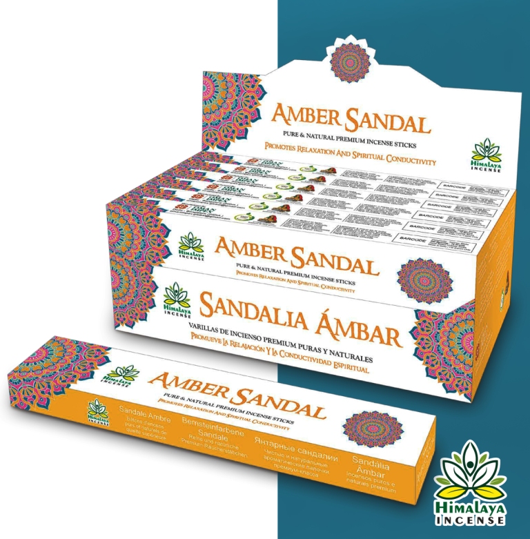 Ароматичні палички Амбер Сандал Himalaya Mandala Amber Sandal — изображение 2