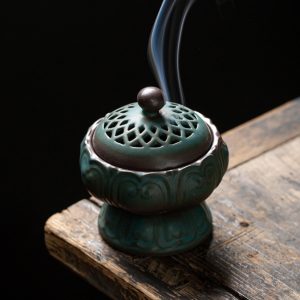 Курильниця Аромат удачі Зелена