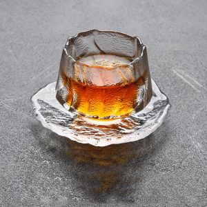 Чабей з блюдцем Гірська чашка (прозорий)