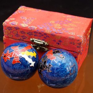Масажні кулі Баодінг пара d = 4,7см. Емаль №4