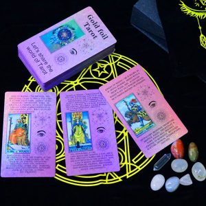 Набір з картами Таро Gold Foil Tarot